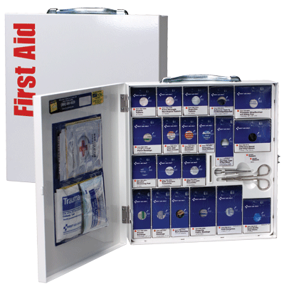 Large Metal SmartCompliance First Aid Cabinet | CPR1