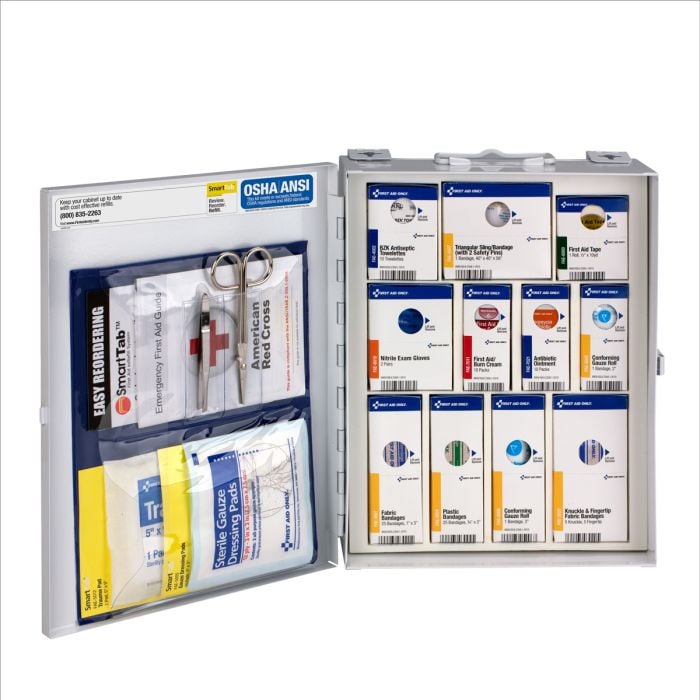 Medium-Metal-SmartCompliance-First-Aid-Cabinet | CPR1