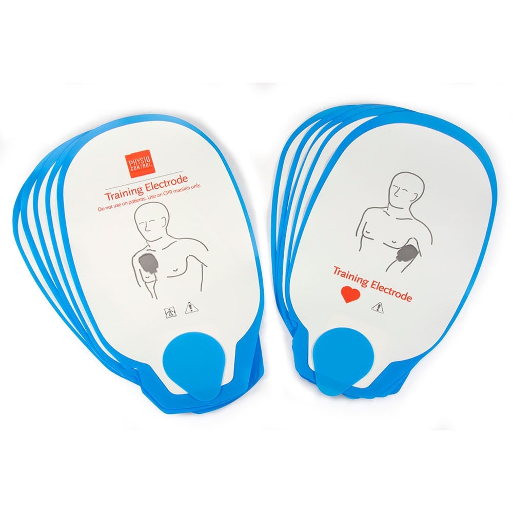 LIFEPAK-500-AED Training Adult Pad Kit 5 Pair w-2 | CPR1