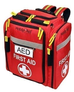 XL AED and First Aid Backpack for Emergency Response — CPR1